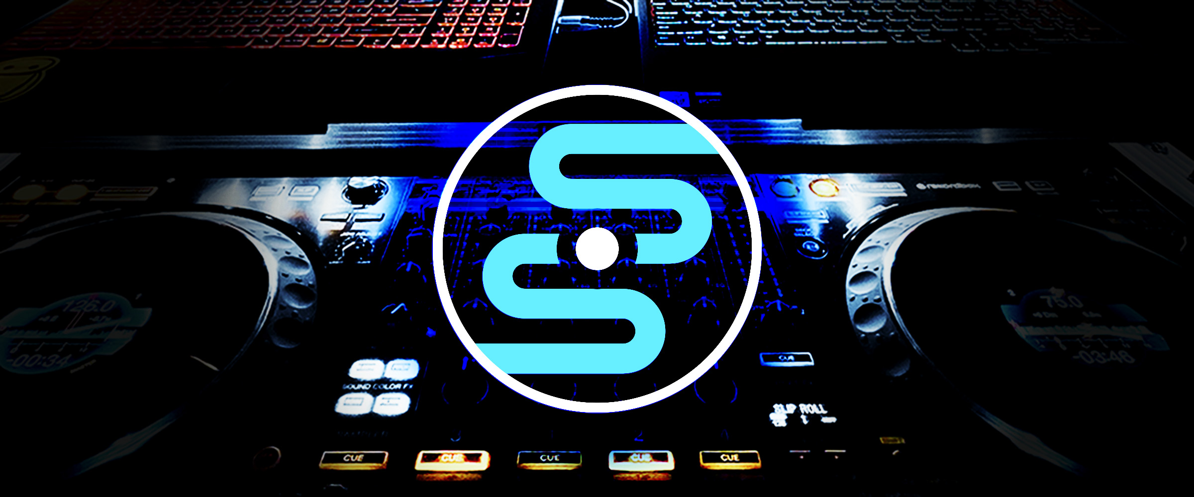 Seismic Sound DJ: Weddings - School Dances - Private Events - Equipment with Logo Overlay